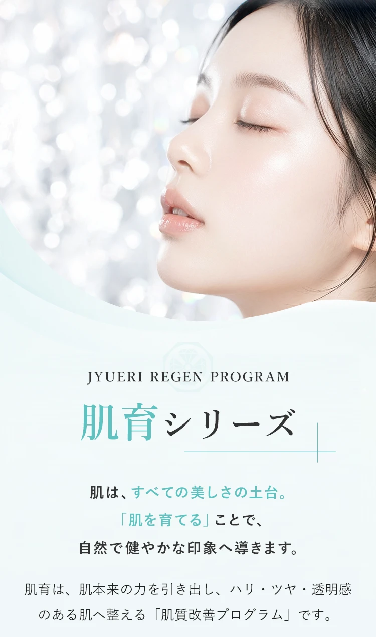 肌育シリーズ メインビジュアル