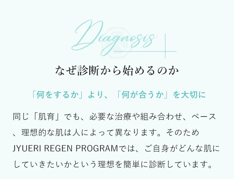 なぜ診断から始めるのか