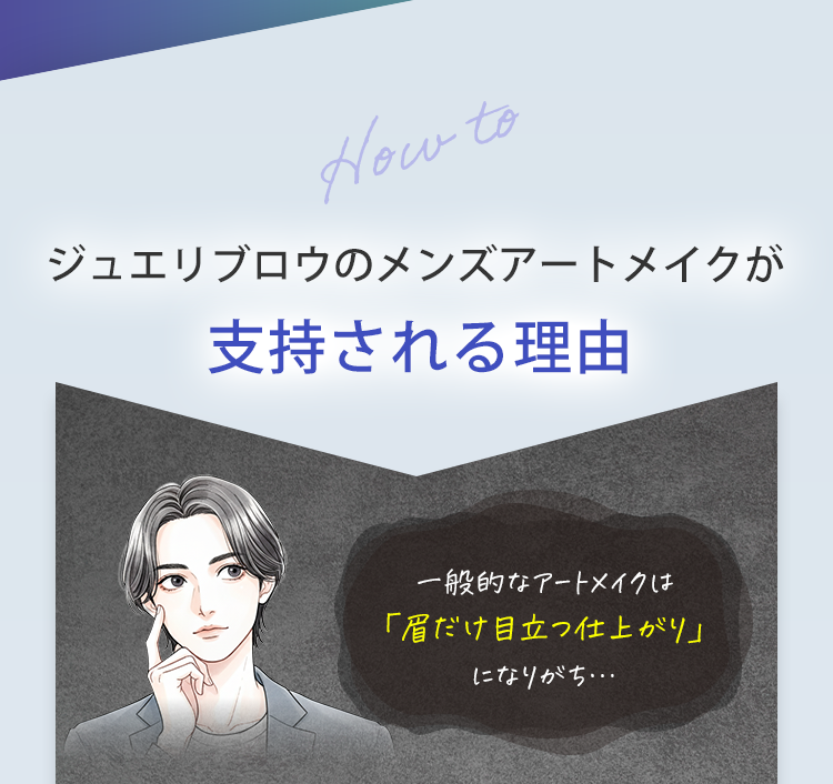 ジュエリブロウのアートメイクが 支持される理由